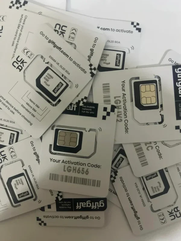 UK Sim Physical In Pakistan All Over Working